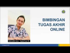 Bimbingan Tugas Akhir Online
